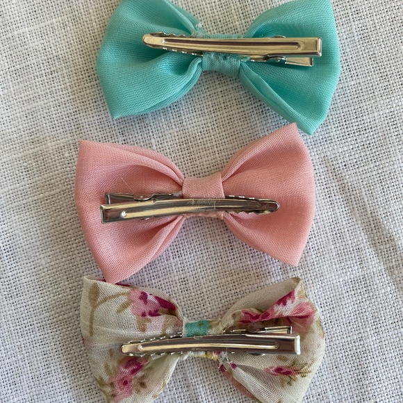 Set of 3 mini bows - Picture 2 of 2